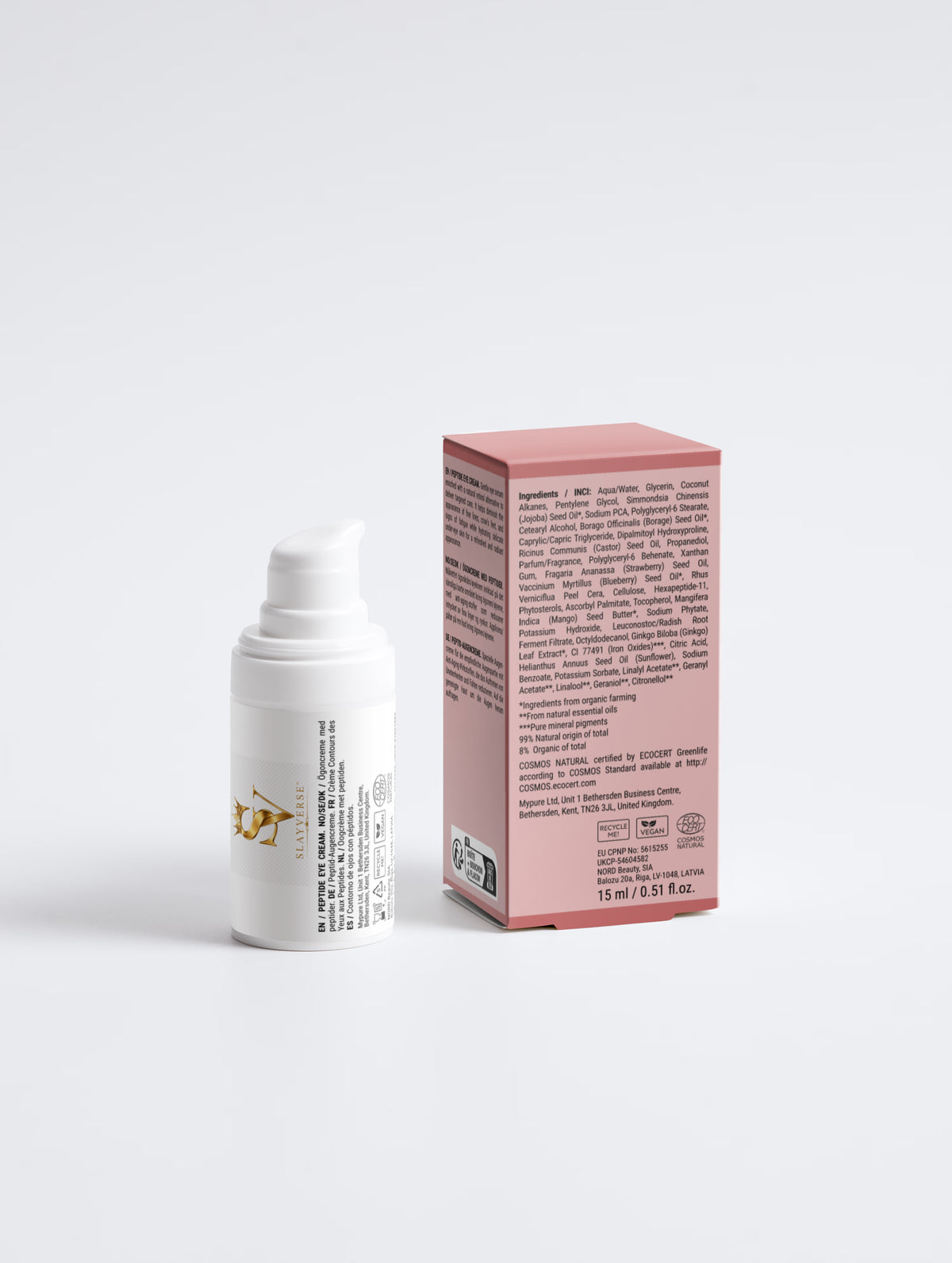 SlayVerse Beauty™ Peptide Age-Defying Eye Cream