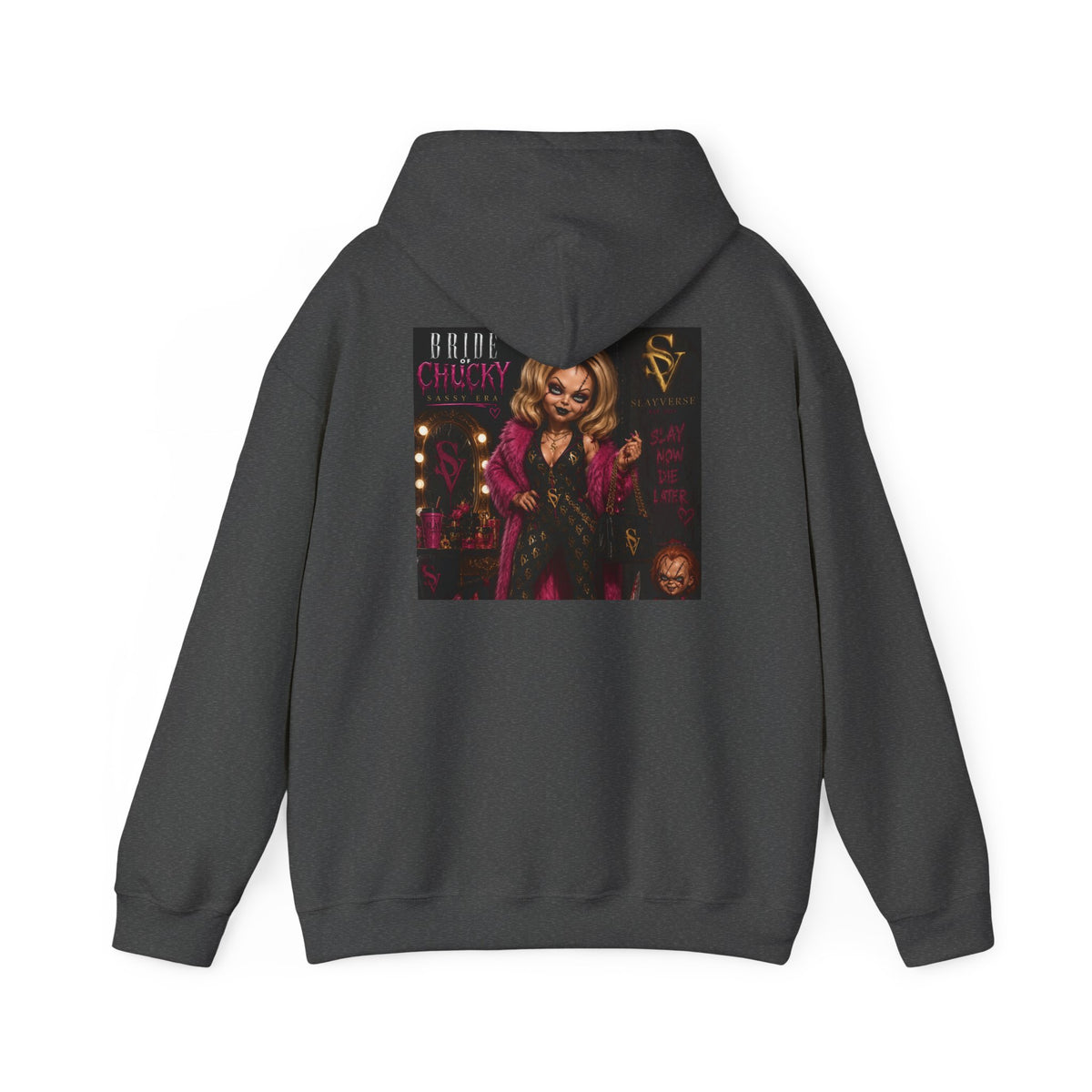 SlayVerse™ Bride of Chucky – Sassy Era Unisex Hoodie