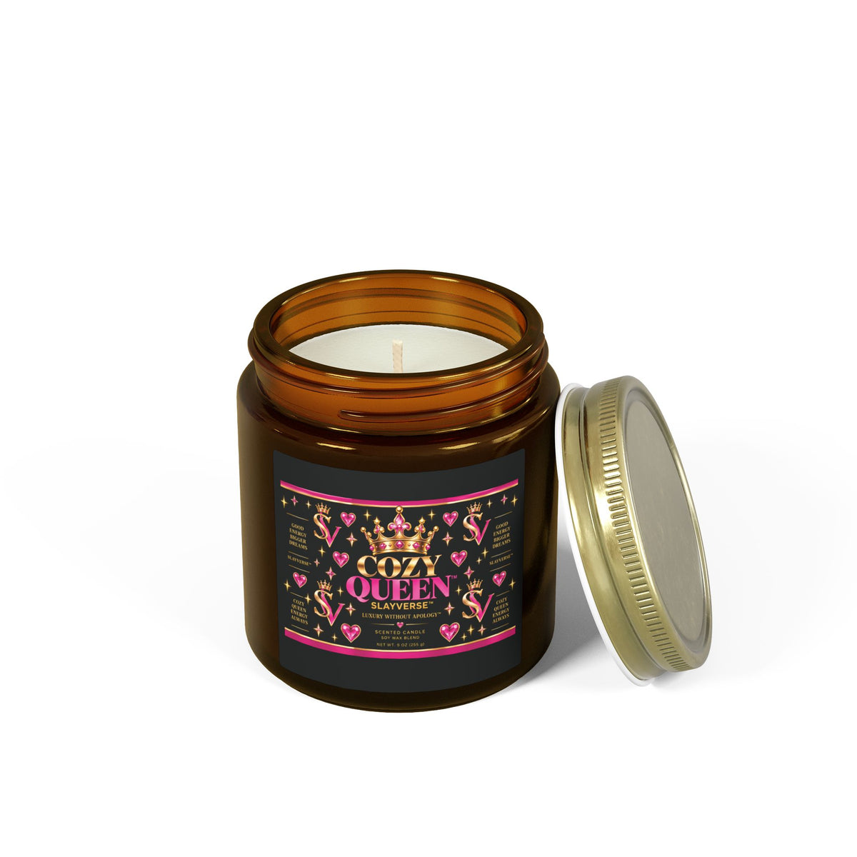 Cozy Queen™ Luxury Scented Candle | SlayVerse™ Gifts
