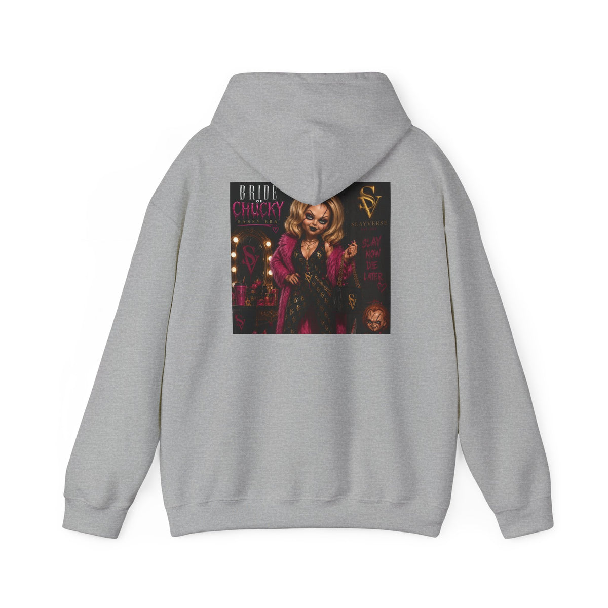 SlayVerse™ Bride of Chucky – Sassy Era Unisex Hoodie