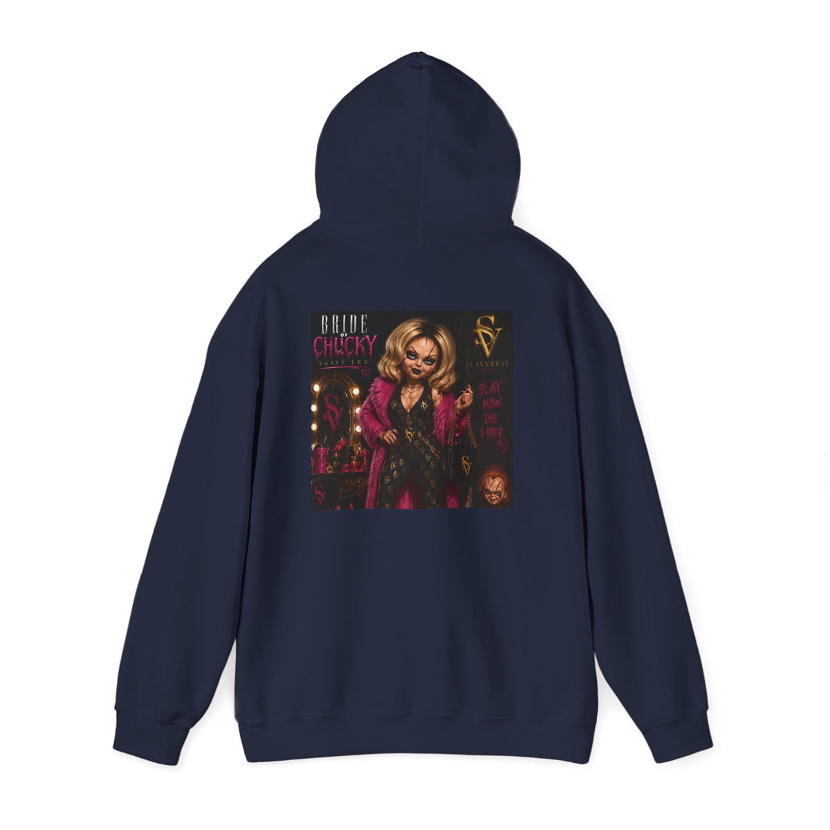 SlayVerse™ Bride of Chucky – Sassy Era Unisex Hoodie