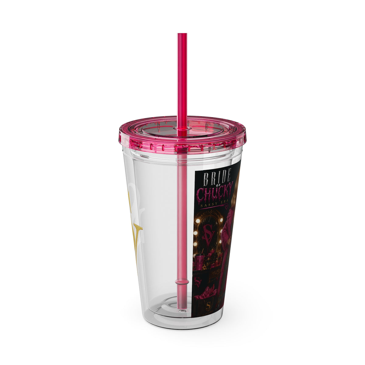 Bride of Chucky Luxury Sunsplash Tumbler | Horror Glam Collection