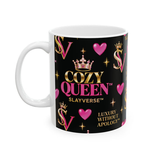 Cozy Queen™ Luxury Mug | SlayVerse™ Gifts Collection