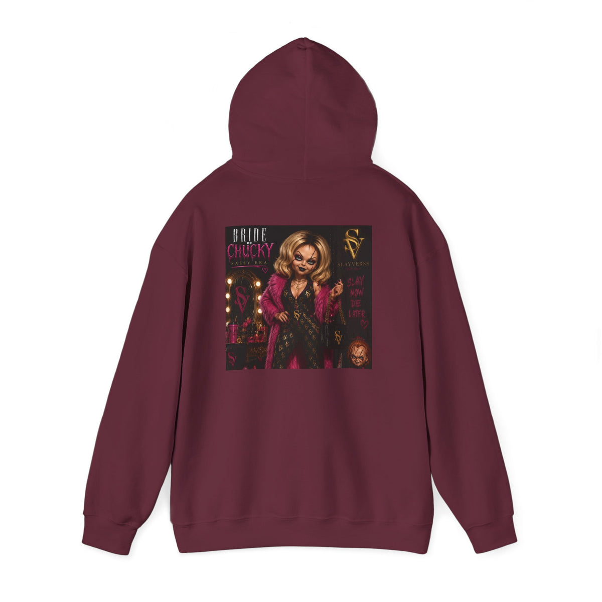 SlayVerse™ Bride of Chucky – Sassy Era Unisex Hoodie