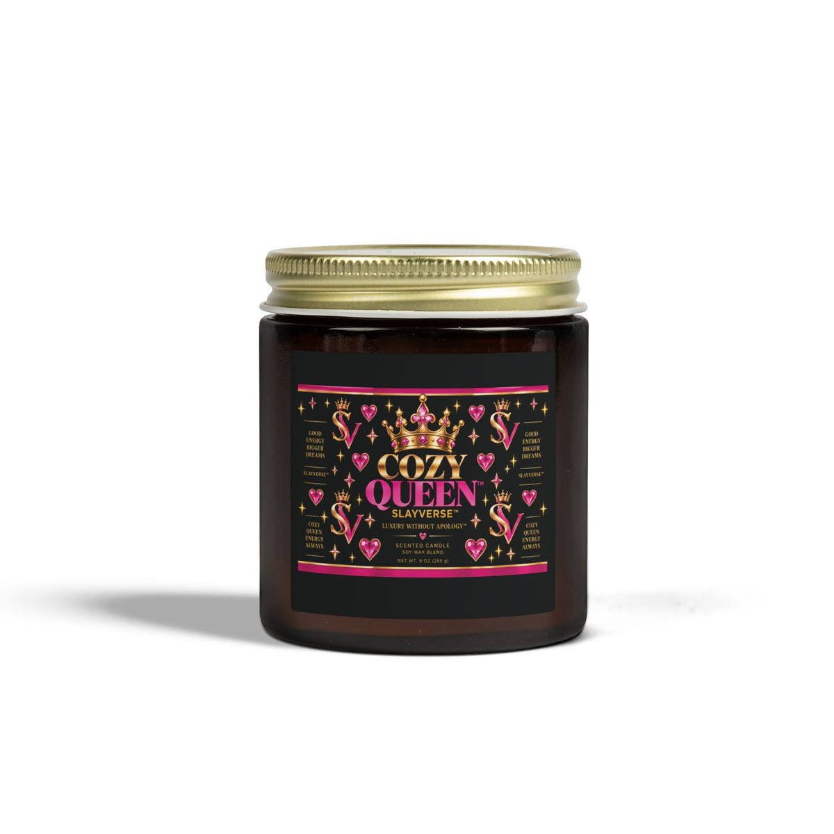 Cozy Queen™ Luxury Scented Candle | SlayVerse™ Gifts