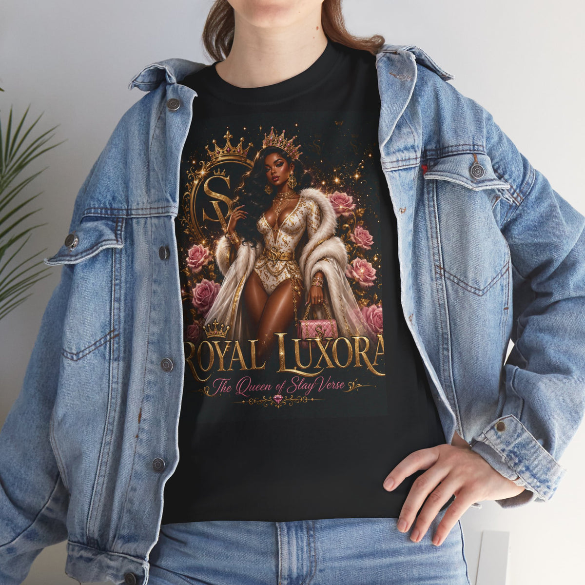 Royal Luxora™ Premium Luxury Graphic T-Shirt | SlayVerse™