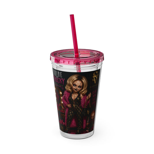 Bride of Chucky Luxury Sunsplash Tumbler | Horror Glam Collection