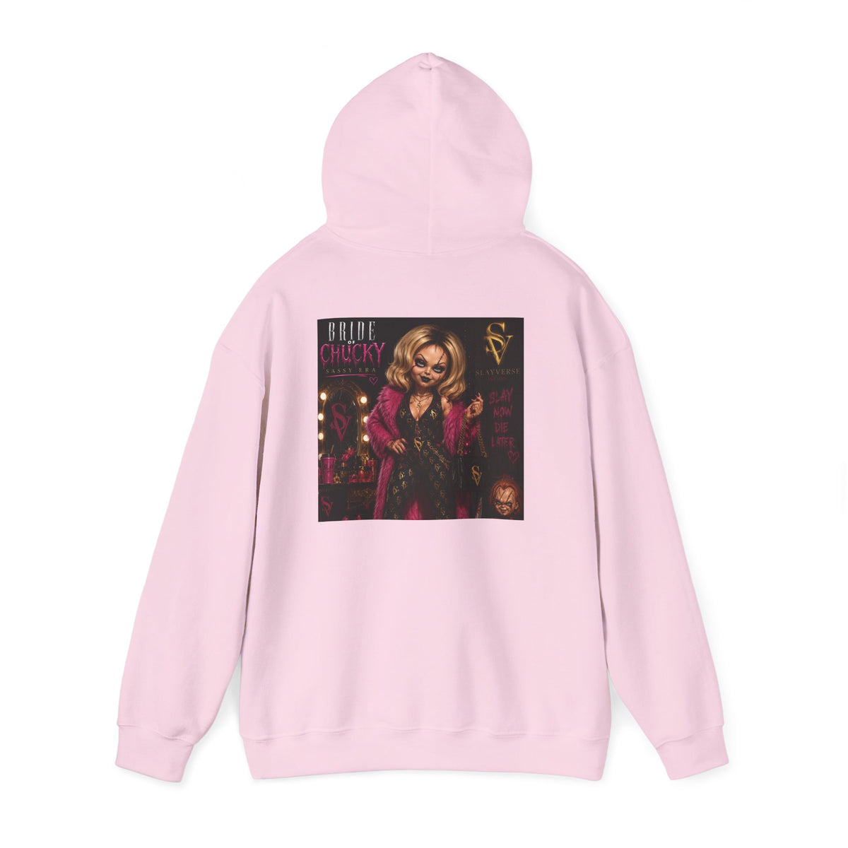 SlayVerse™ Bride of Chucky – Sassy Era Unisex Hoodie