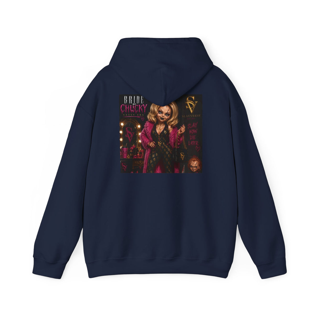 SlayVerse™ Bride of Chucky – Sassy Era Unisex Hoodie