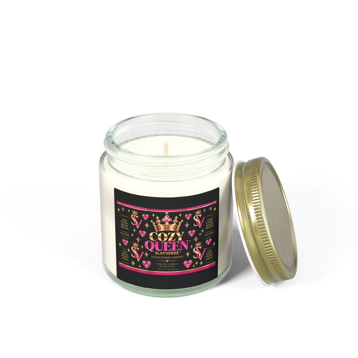 Cozy Queen™ Luxury Scented Candle | SlayVerse™ Gifts