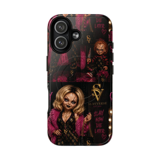 Bride of Chucky Glam Tough Phone Case | SlayVerse™ Horror Glam Collection
