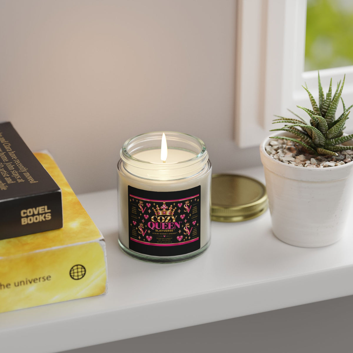 Cozy Queen™ Luxury Scented Candle | SlayVerse™ Gifts