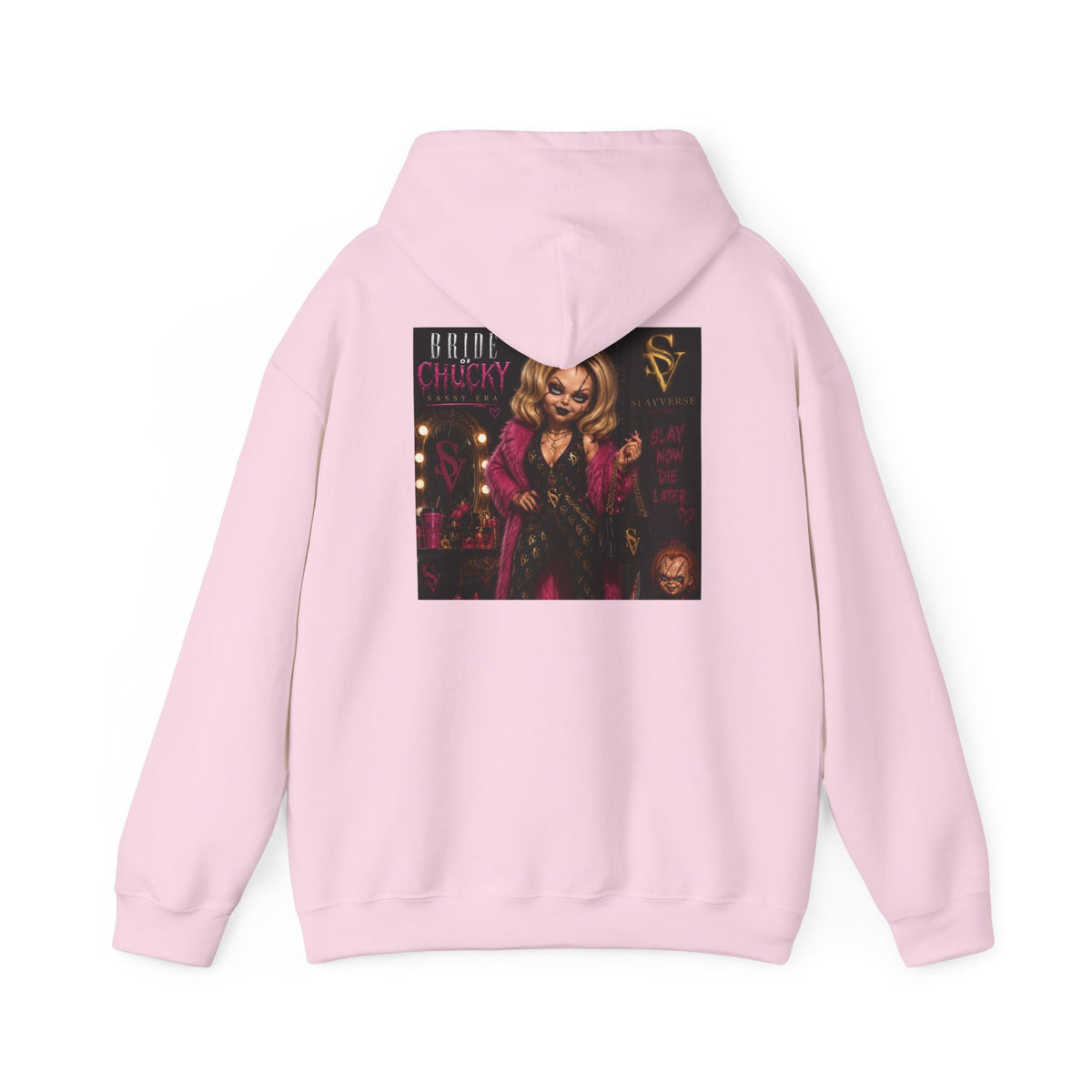 SlayVerse™ Bride of Chucky – Sassy Era Unisex Hoodie