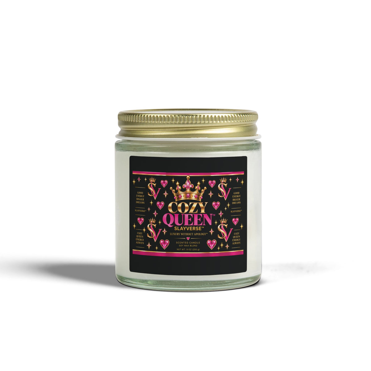 Cozy Queen™ Luxury Scented Candle | SlayVerse™ Gifts