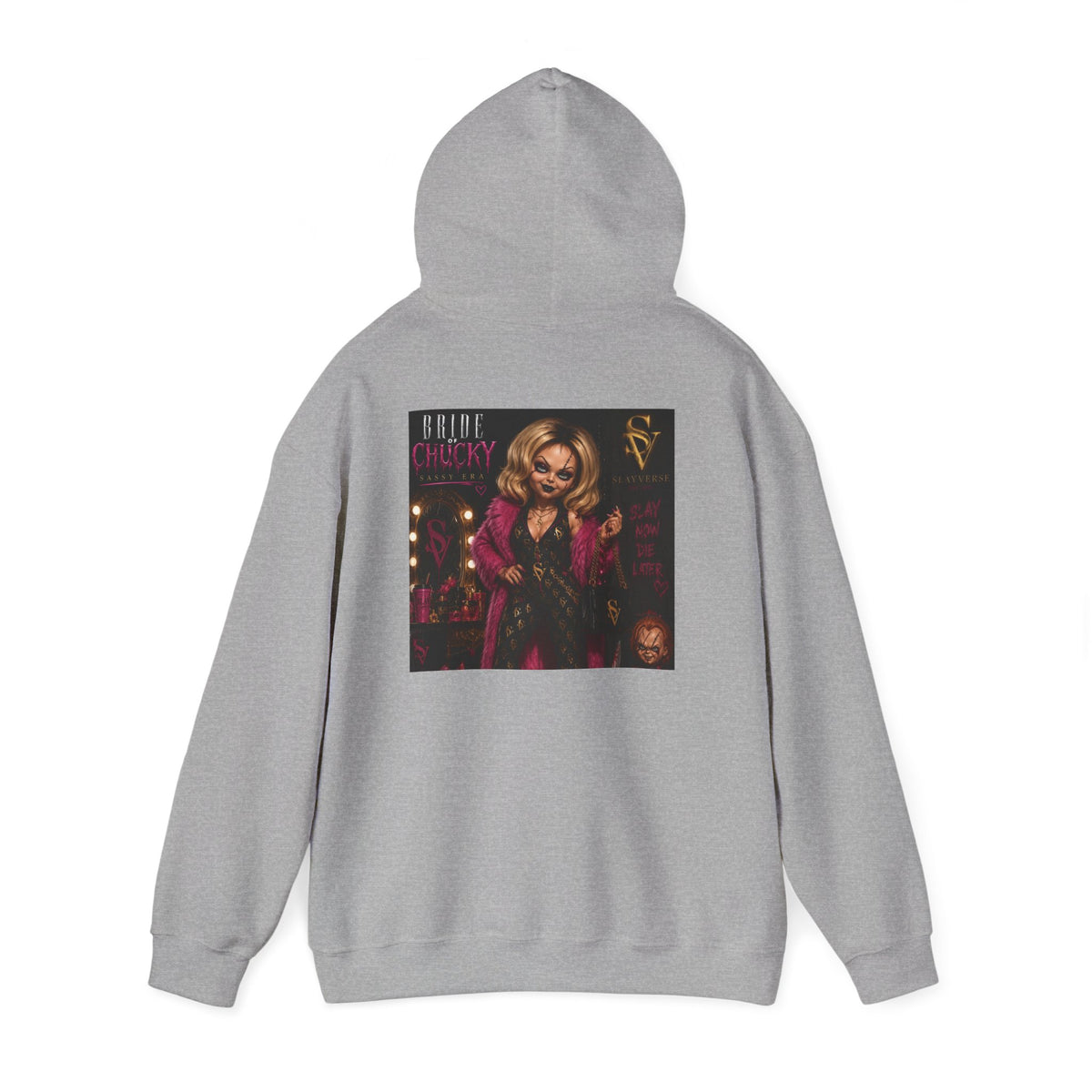 SlayVerse™ Bride of Chucky – Sassy Era Unisex Hoodie