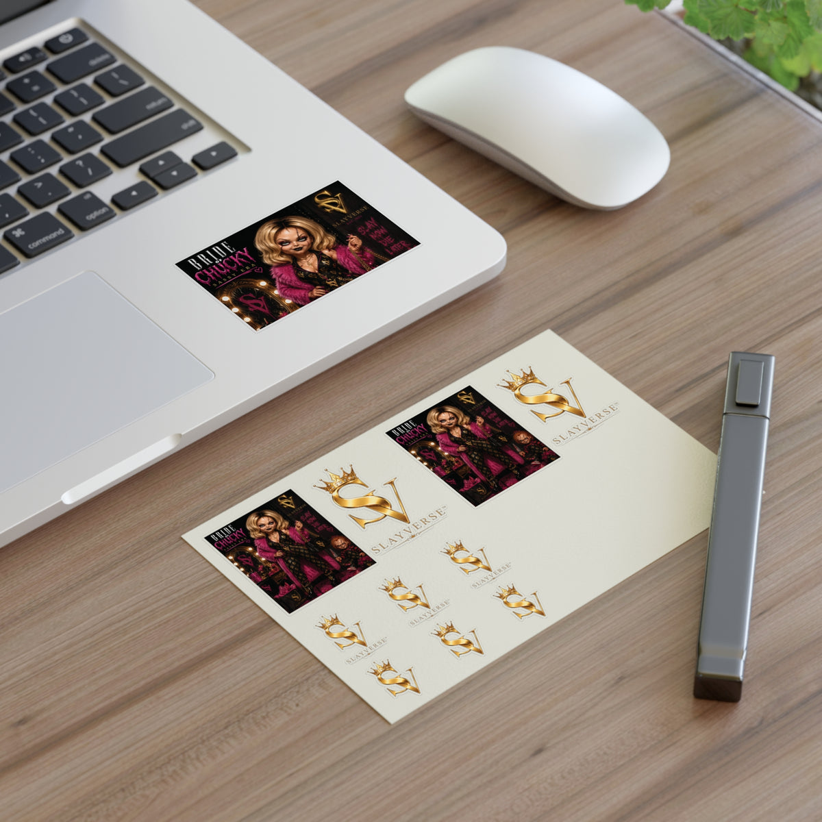 Bride of Chucky Sassy Era Sticker Pack | SlayVerse™ Horror Glam