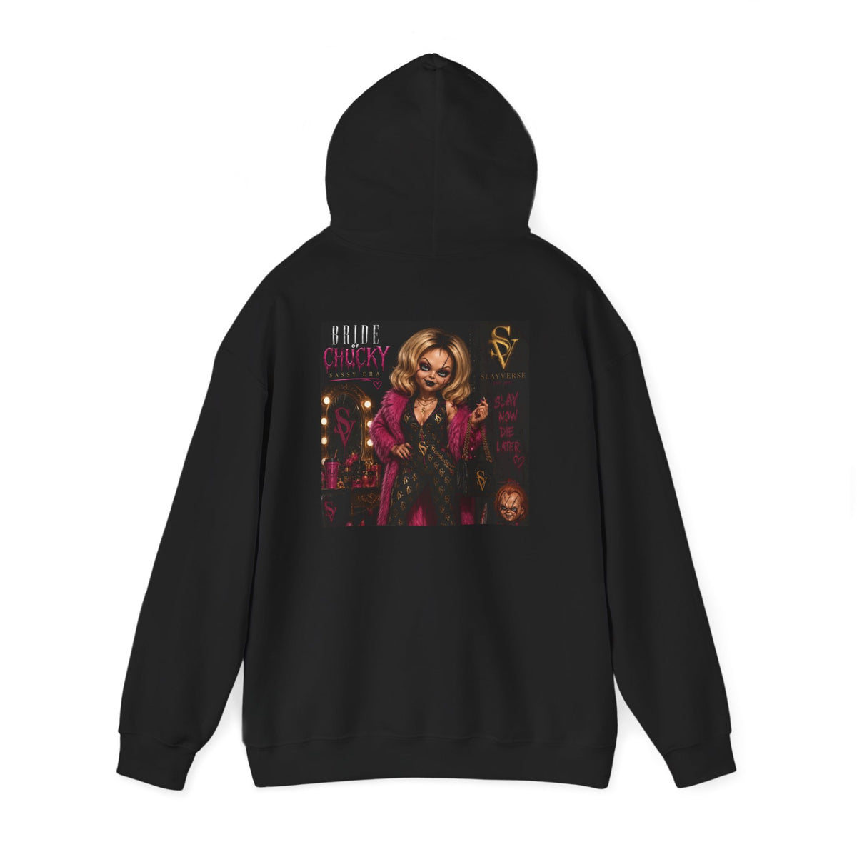 SlayVerse™ Bride of Chucky – Sassy Era Unisex Hoodie