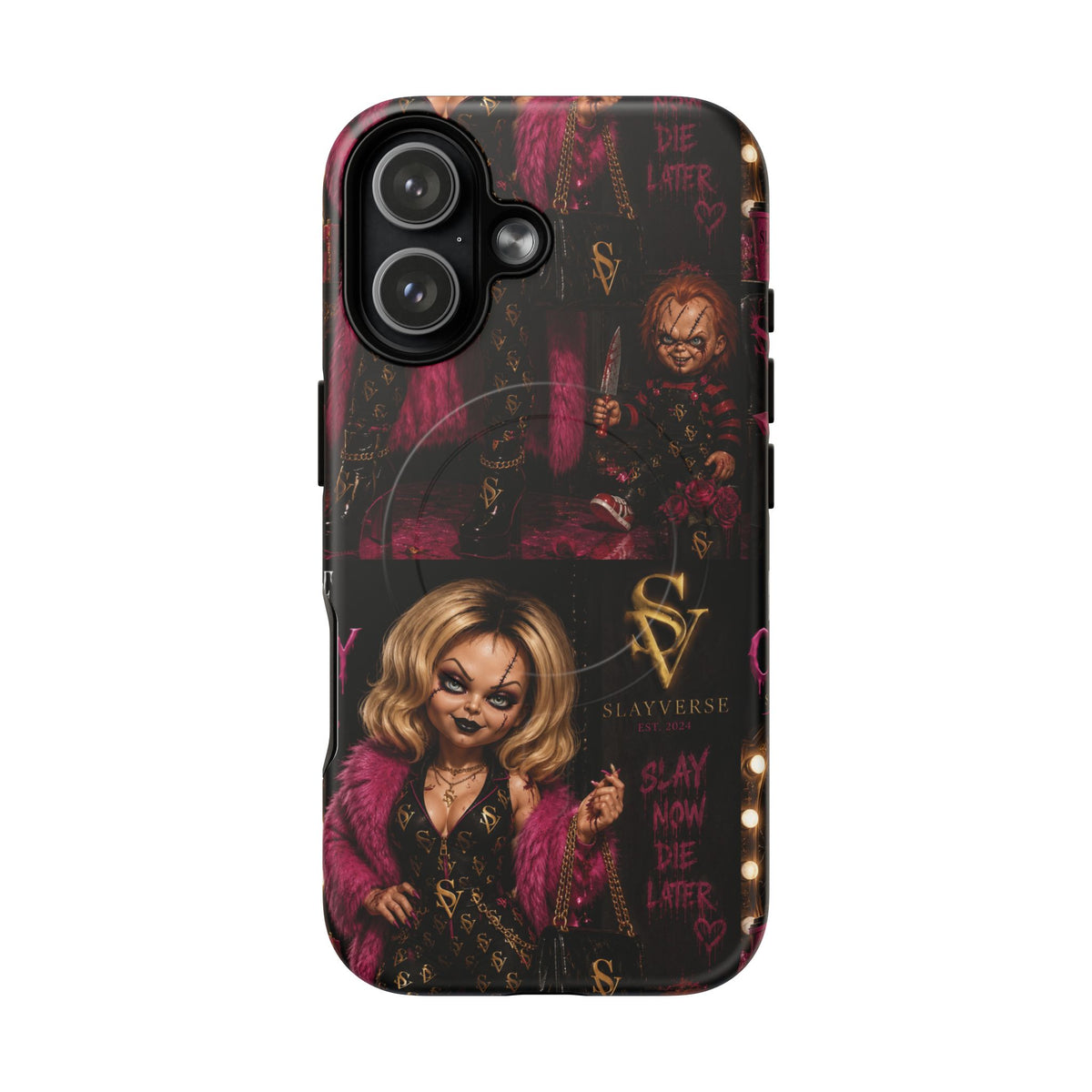 Bride of Chucky Glam Tough Phone Case | SlayVerse™ Horror Glam Collection